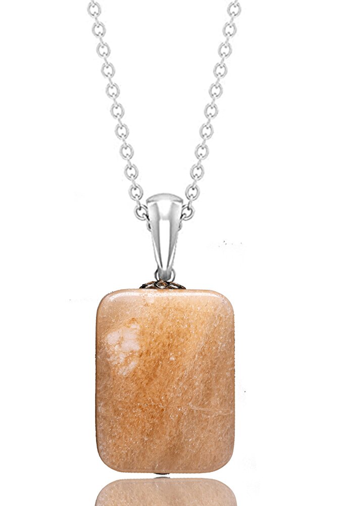 Sertifikalı Gerçek Güneş Taşı Kolye - 1.kalite