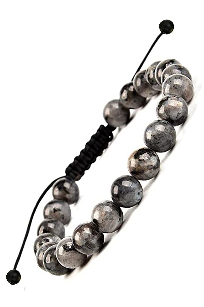 Sertifikalı Labradorit Taşı Doğal Taş Bileklik (madagaskar)