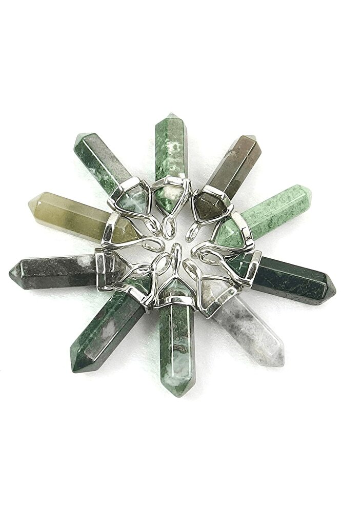 Sertifikalı Doğal Hint Akik Taşı Kolye