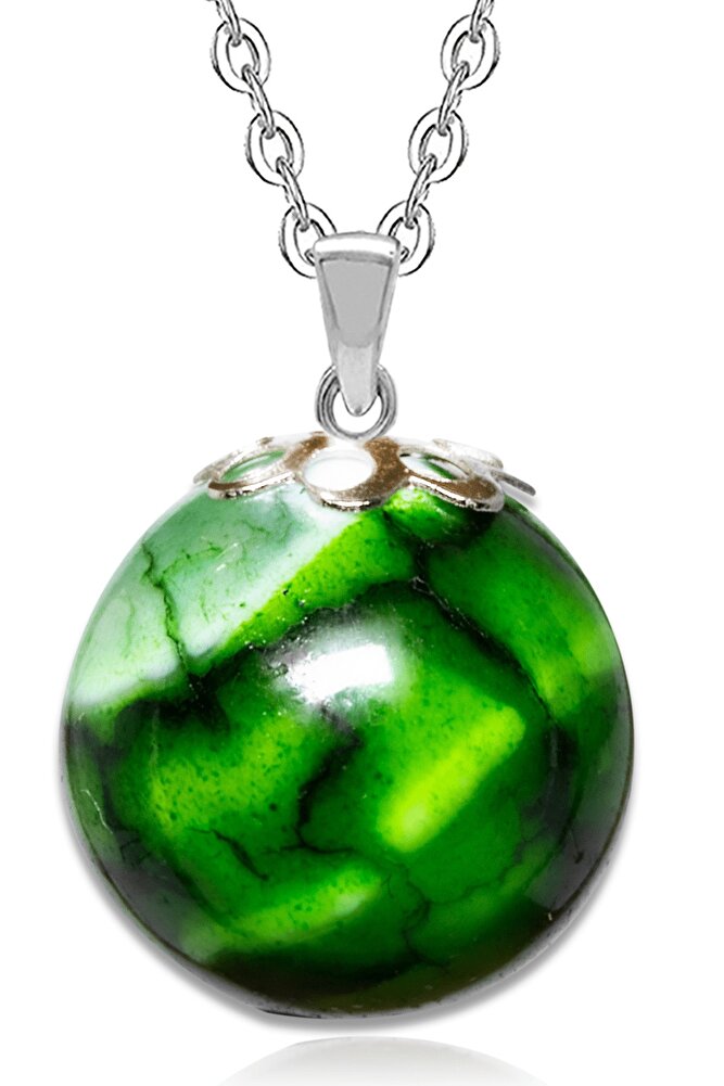 Sertifikalı Doğal Yeşim Taşı Kolye