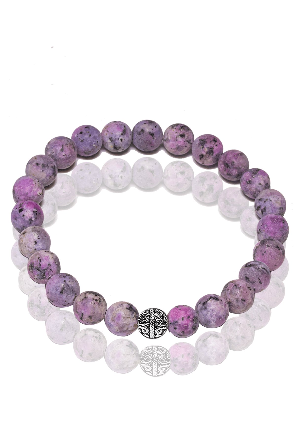 Sertifikalı Ham İşlenmemiş Açık Pembe Renk Kuvars Taşı Bileklik