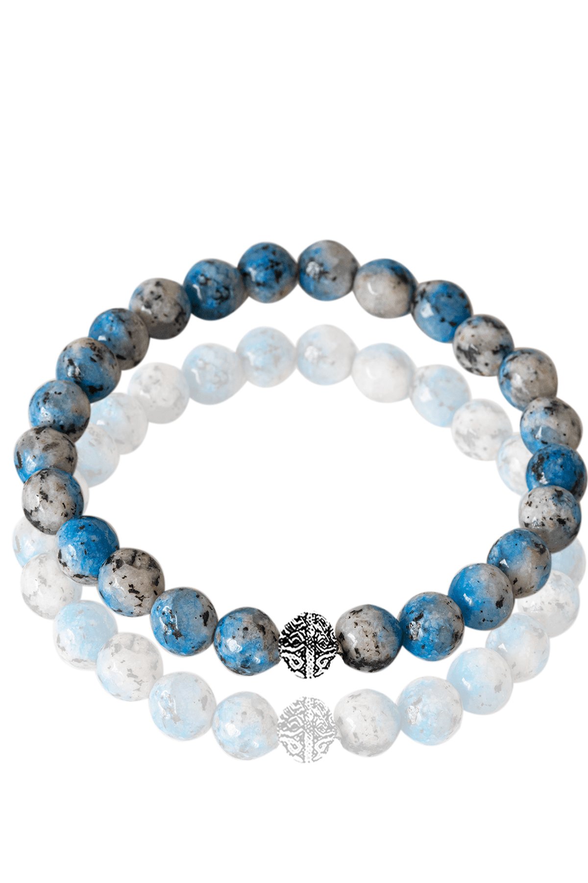 Sertifikalı Orijinal Fasetli Sodalit Taşı Bileklik - Gümüş Aparatlı